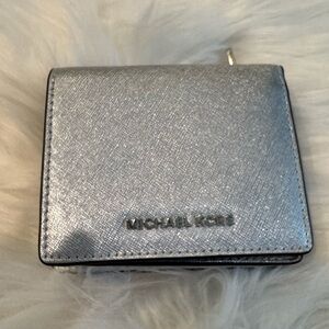 Michael Kors Silver Wallet
